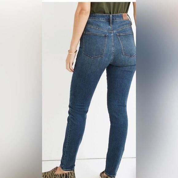 MADEWELL CURVY HIGH-RISE SKINNY JEANS SIZE 27 - Picture 12 of 12
